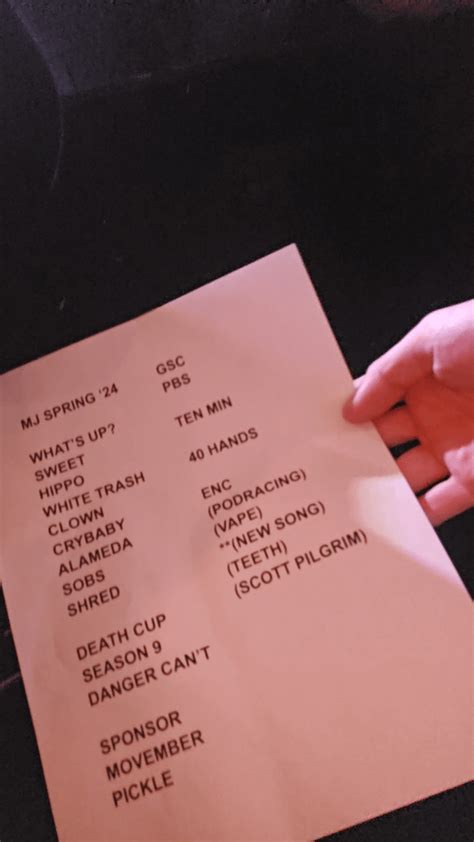 mom jeans setlist|mom jeans tour setlist.